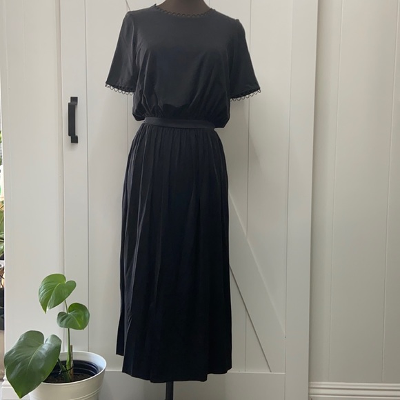 & Other Stories Paris Atelier Backless MIDI Dress - Picture 1 of 8